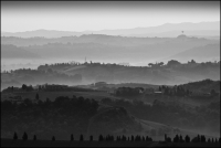 Sunrise in Tuscany